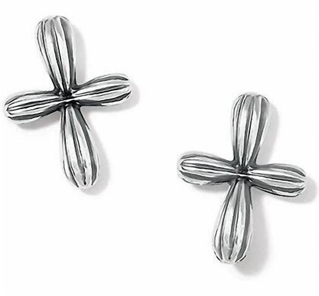 Brighton Brighton - Women's Amphora Cross Post Earrings 3