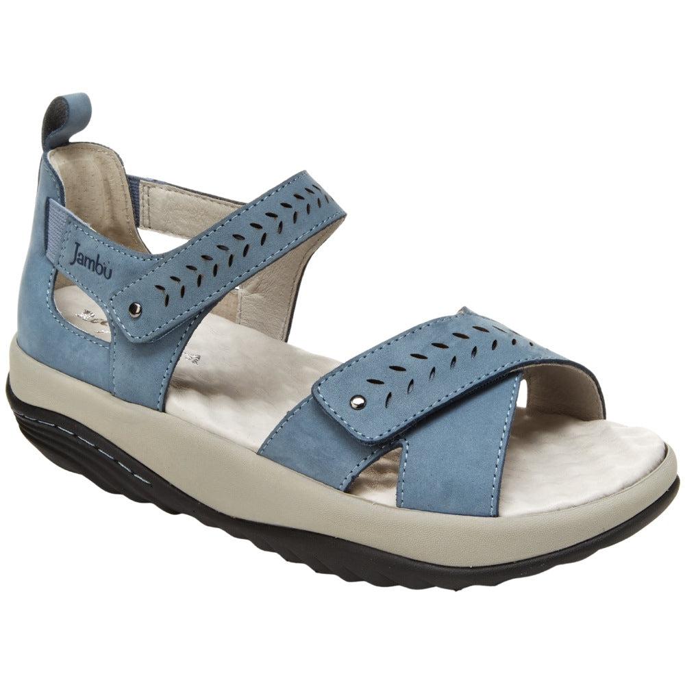 Jambu Sedona Cut Out Ankle Strap Sandals