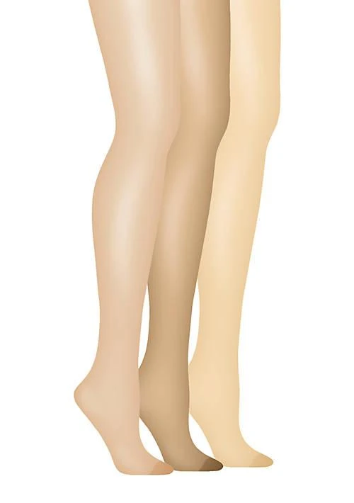 Hanes Silk Reflections Non Control Top Reinforced Toe Pantyhouse 2