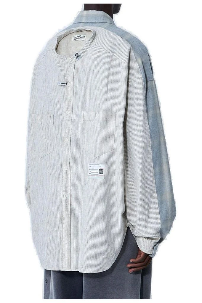Maison MIHARA YASUHIRO Maison Mihara Yasuhiro 2 Shirts Combined Oversized Long Sleeve Shirt 2