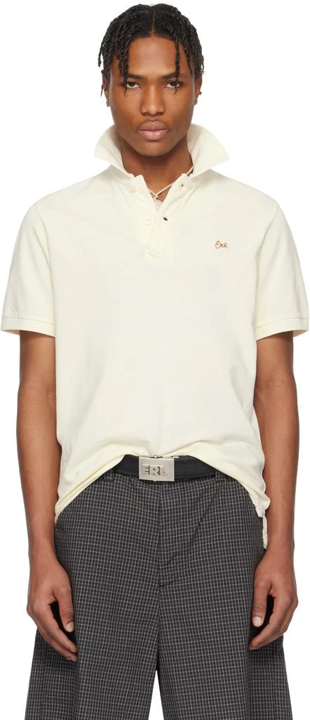 ERL Off-White 'ERL' Polo 1