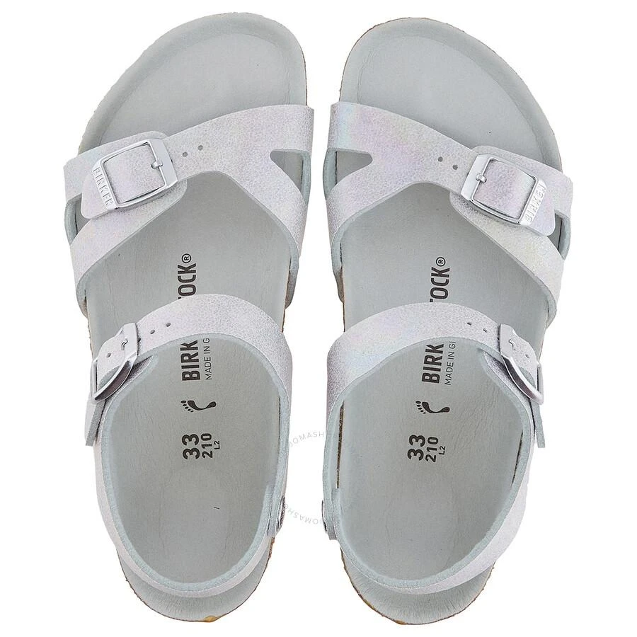 Birkenstock Girls Rio Metallic Vegan Backstrap Sandals 3