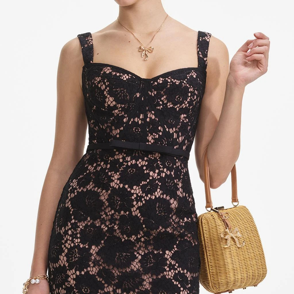 Self Portrait Guipure Lace Midi Dress 4