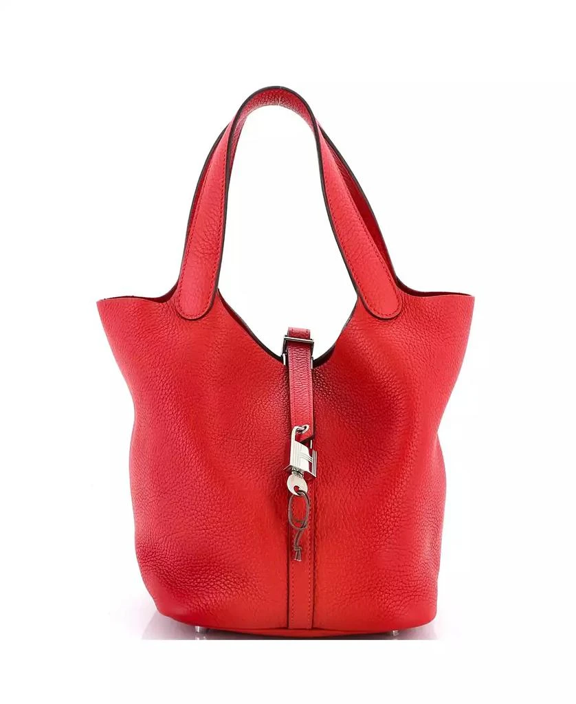 Pre-Owned HERMÉS Pre-Owned HERMES MM Picotin Lock Bag Clemence