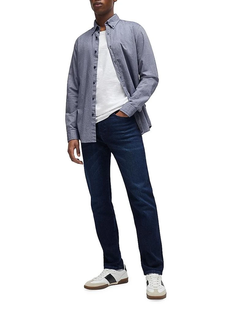 Hugo Boss Regular Fit Jeans in Comfort Stretch Denim 6