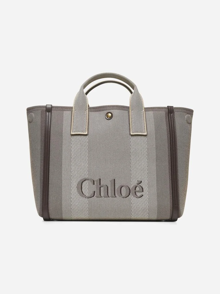 Chloé Brown Chloé Carry tote bag 1