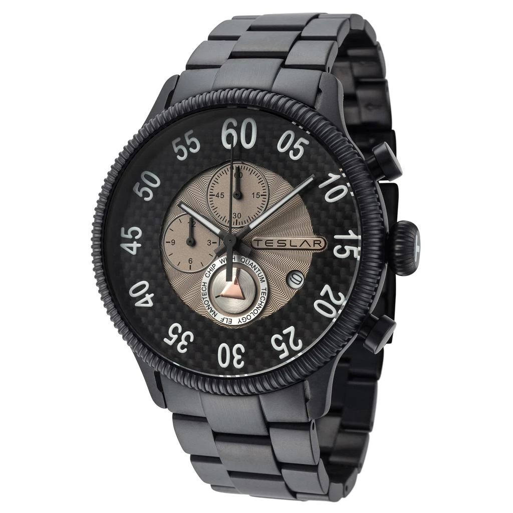 Teslar Teslar Men's Re-Balance T-4 44mm Quartz Watch 1
