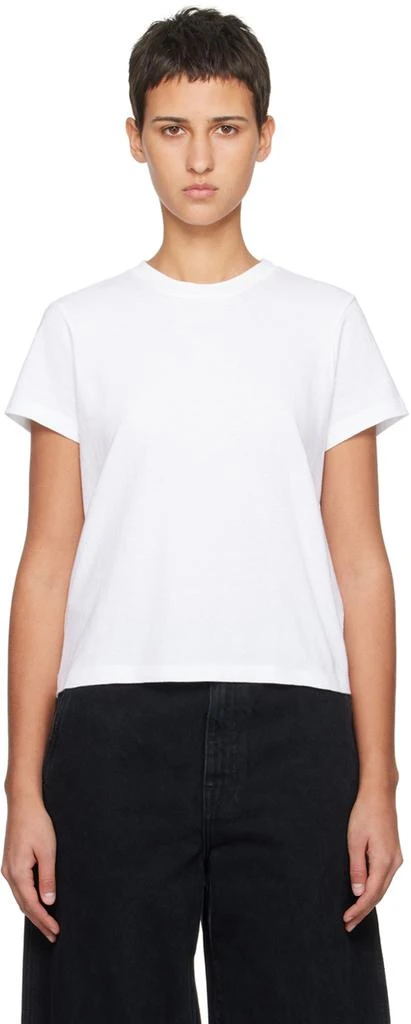Khaite White 'The Emmylou' T-Shirt 1