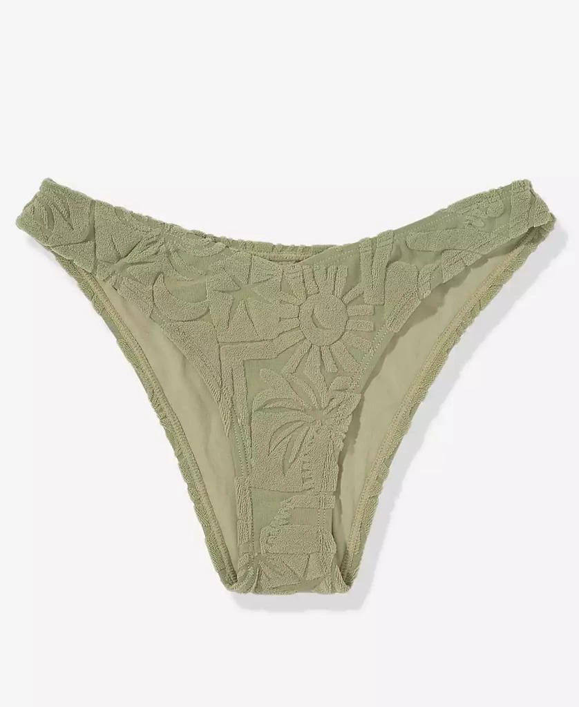 Volcom Women
s Palmcation Textured V Swim Bottoms