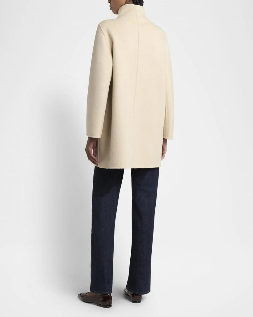 Loro Piana Scotty Double Baby Cashmere Single-Breasted Coat 4
