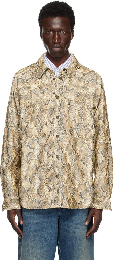 Isabel Marant Tan Victor Shirt