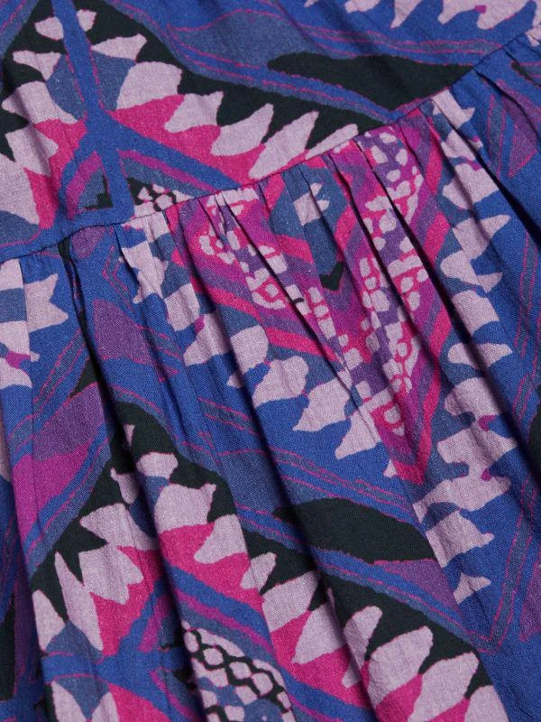 ba&sh Venus Geometric Midi Skirt 4