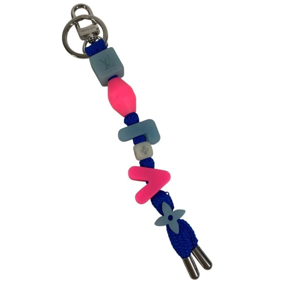Louis Vuitton blue pink Resin Keyring (Pre-Owned)