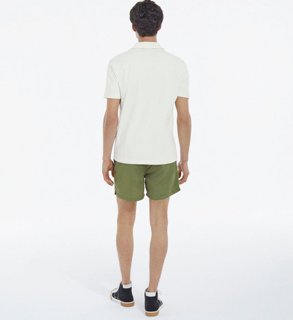 THE KOOPLES Khaki Swim Shorts With Small The Kooples Logo