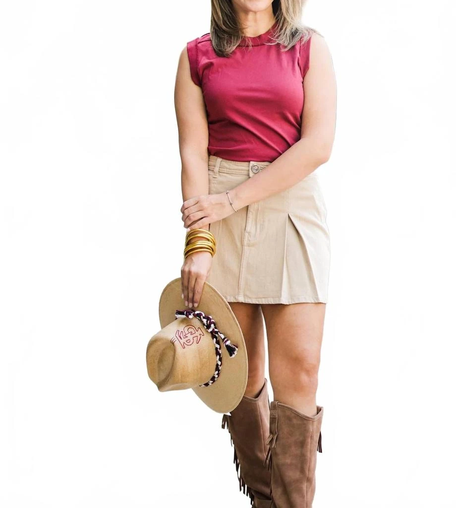 Free People Women
s Faith Fringe Boots In Brown 4