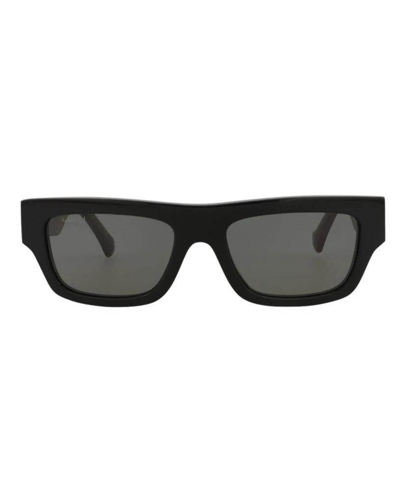 Gucci Square-Frame Recycled Acetate Sunglasses