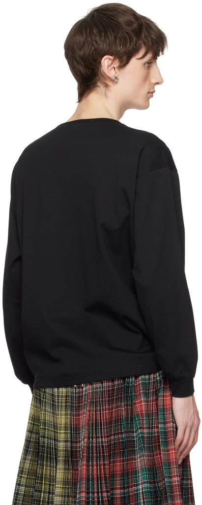 CHOPOVA LOWENA Black Flame Long Sleeve T-Shirt 3