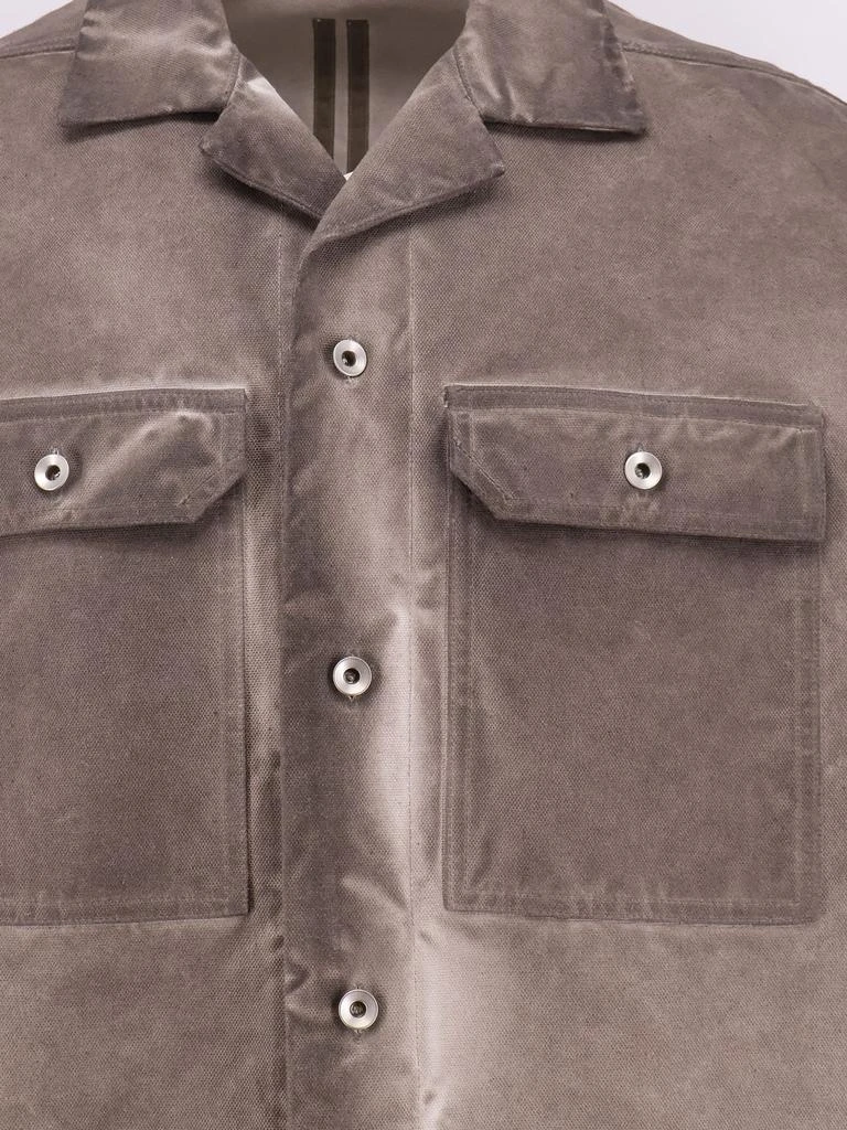 DRKSHDW Magnum tommy denim shirt with used effect 5