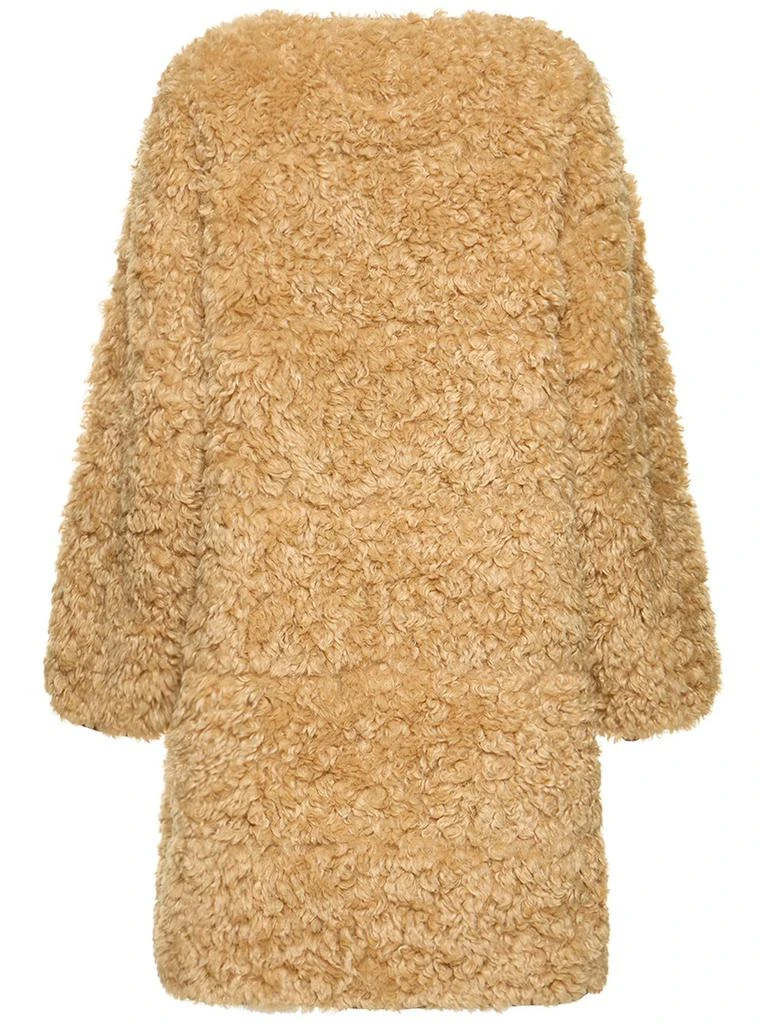 STAND STUDIO Paola Faux Shearling Coat 5