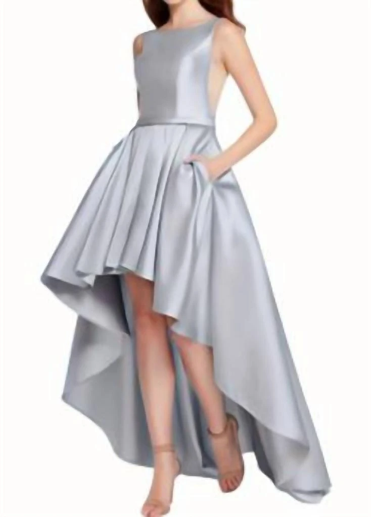 ALYCE PARIS High Low Prom Dress In Smoke - Smoke - US 0 (XS)