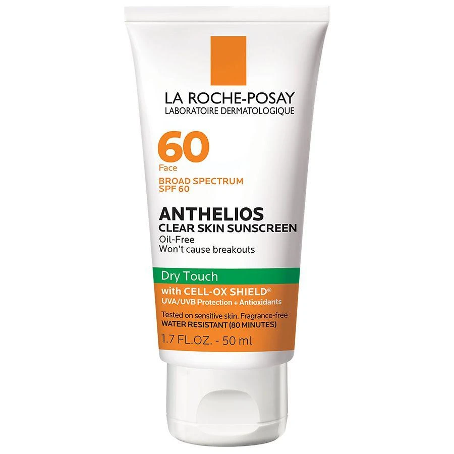 La Roche Posay Clear Skin Sunscreen for Face, Oil-Free, SPF 60 1