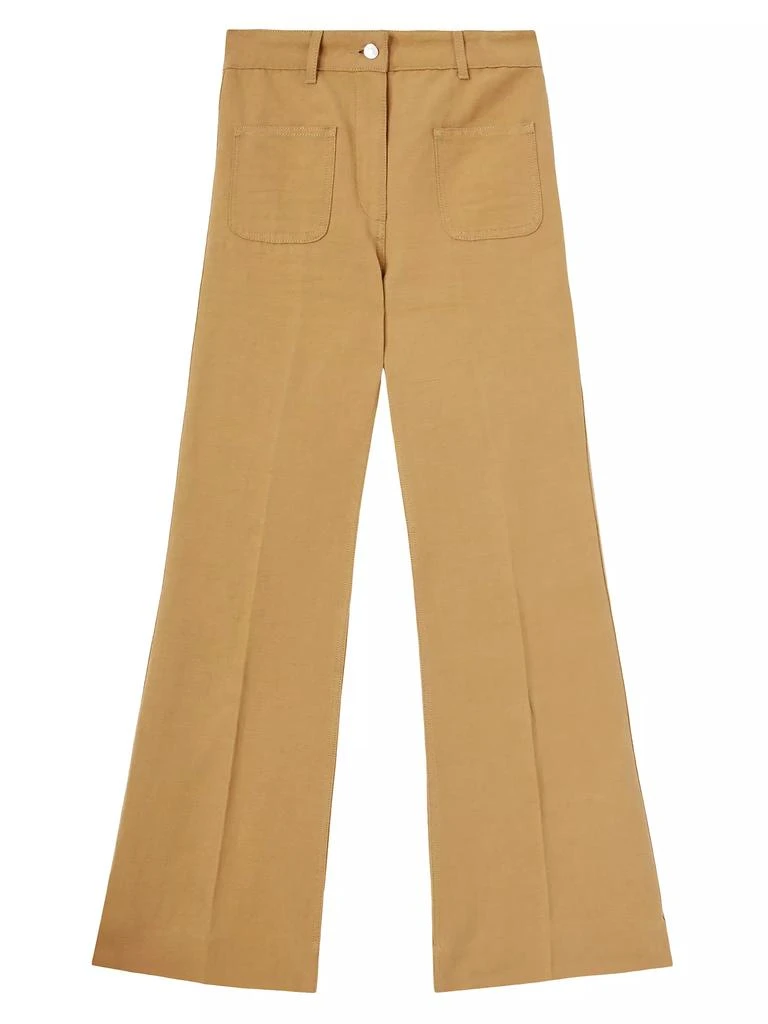 Loro Piana Danbeth Linen-Cotton Pants 1