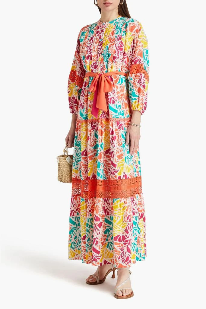 Diane von Furstenberg Tessa printed cotton-jacquard maxi dress 2