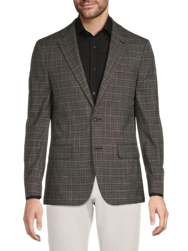 Original Penguin Plaid Slim-Fit Blazer 1