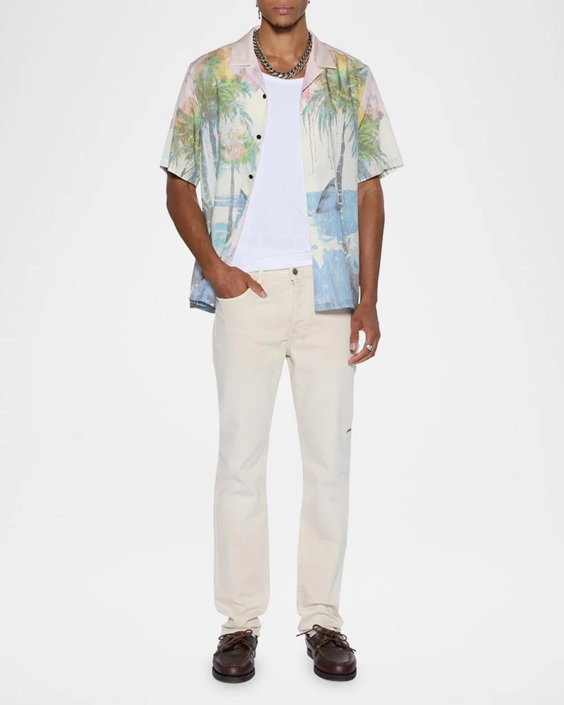 Ksubi Men's Chitch 1999 Ivory Slim Jeans 2