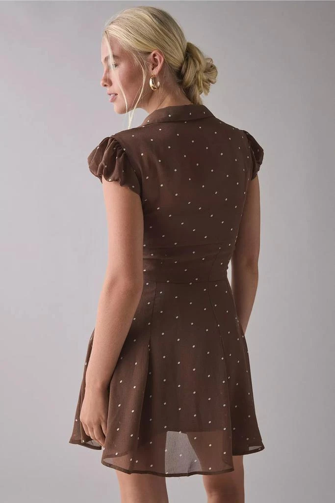 knee length dresses for ladies KatieJ NYC Anya Mesh Party Dress main image 0