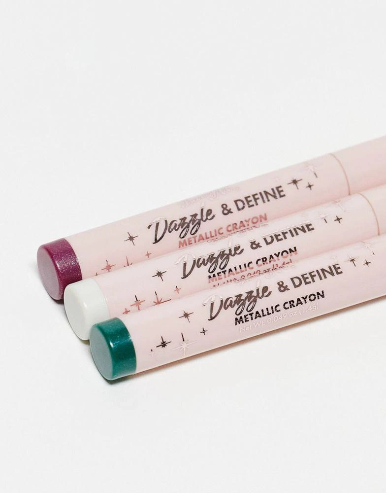 Barry M Barry M Dazzle & Define Metallic Crayons - Metallic Brights 2