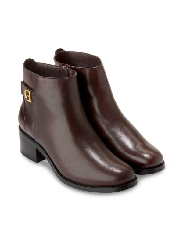 Cole Haan Holis Leather Buckle Booties 7
