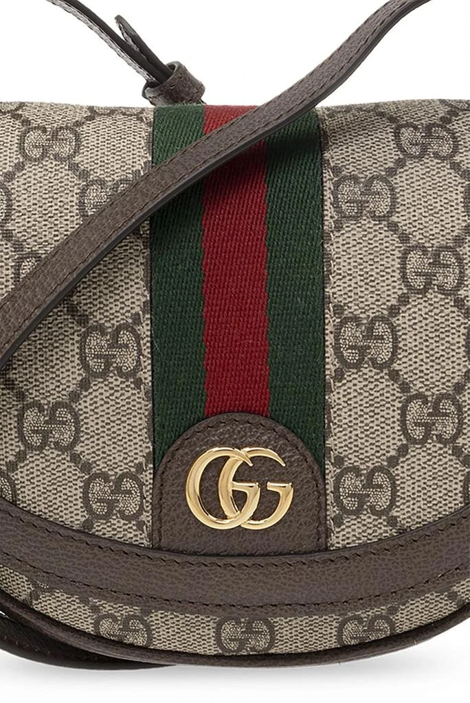 Gucci Gucci Logo Plaque Ophidia Mini Shoulder Bag 5