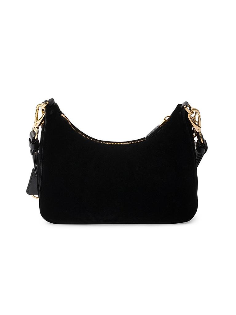 Prada Re-Edition Velvet Mini Bag - Crossbody Bags - Free Shipping