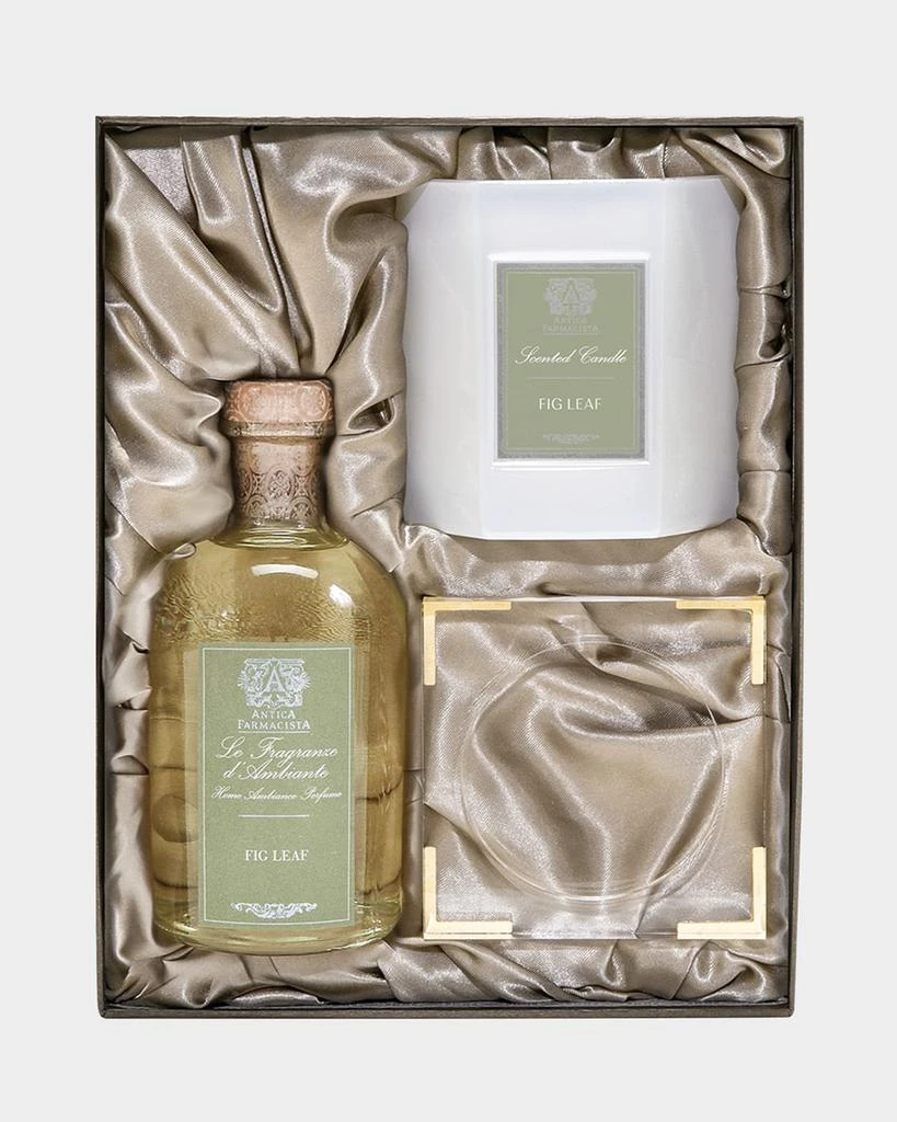 Antica Farmacista Fig Leaf Acrylic Home Ambiance Gift Set 1