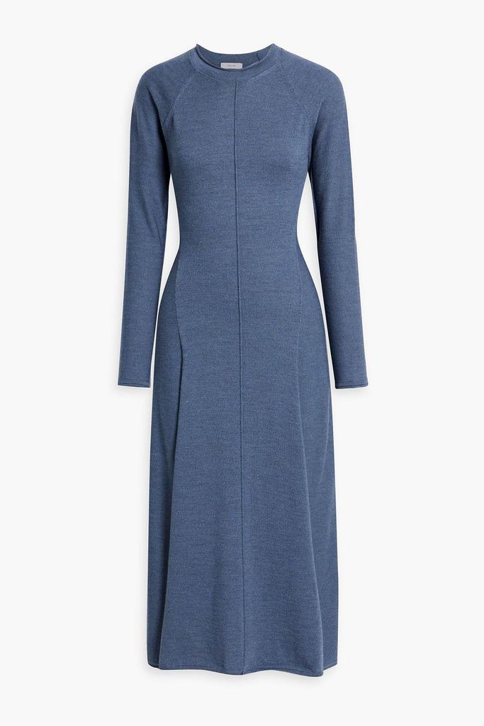 IRIS & INK Olivia merino wool midi dress