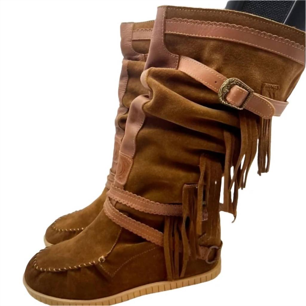 Dingo Dingo - Women's Wedge Moccasins Boot