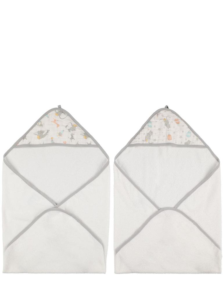 ADEN + ANAIS Dumbo New Heights Hooded Cotton Towels