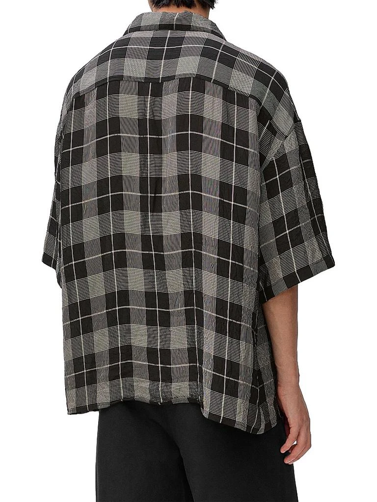Loewe Plaid Short-Sleeve Shirt 4