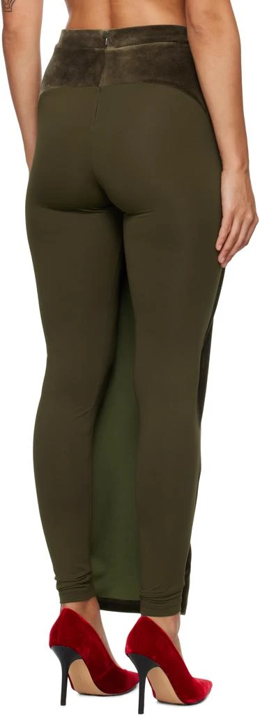 pushBUTTON Khaki Hybrid Skort 3