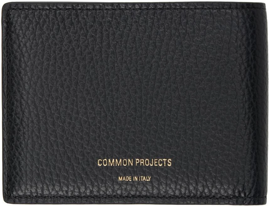 Common Projects Black Standard Wallet 1
