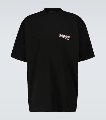 Balenciaga Political Campaign large-fit T-shirt 1