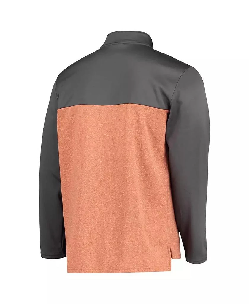 CHAMPION Men's Texas Orange Texas Longhorns Gameday Quarter-Zip Jacket 3