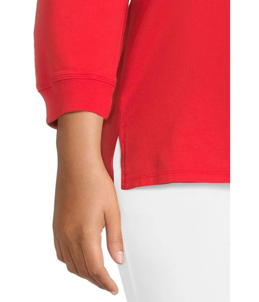 Mod-o-doc 3/4 Sleeve Hi-Lo Tunic with Side Slits 4