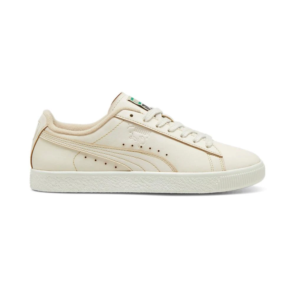 Puma Clyde Coffee Lace Up Sneakers 1