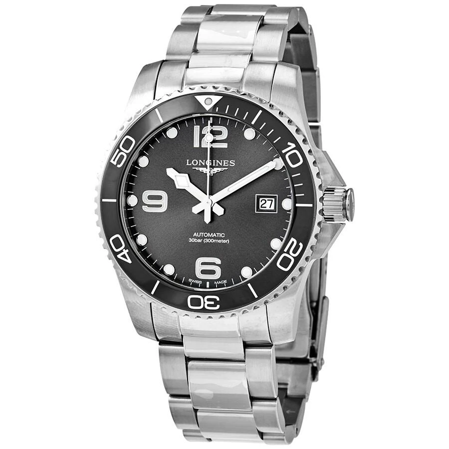 Longines HydroConquest Automatic Steel and Ceramic 41 mm Men
s Watch L3.781.4.76.6