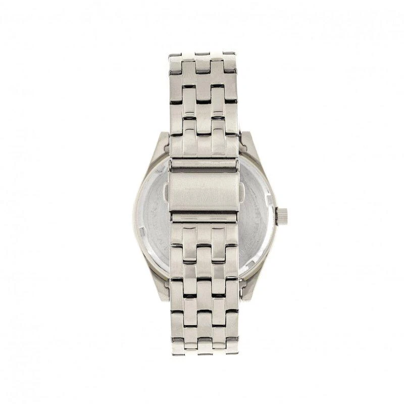 Elevon Watches Elevon Gann Bracelet Watch w/Day/Date Silver/Teal 2