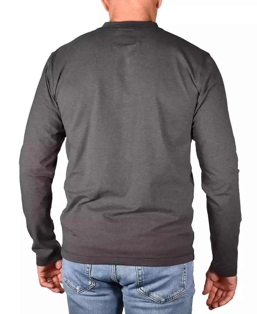 Vintage 1946 Men's Modern Fit Stretch Jersey Henley T-shirt 2