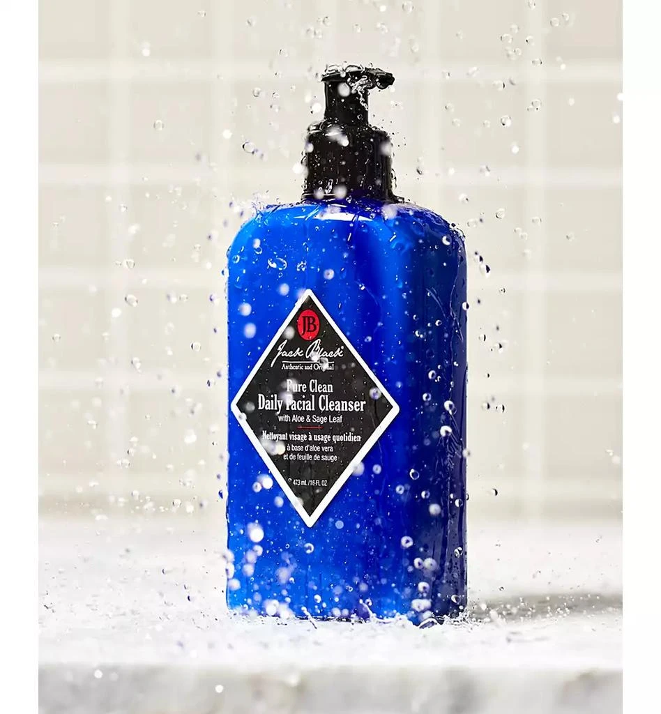 Jack Black Pure Clean Daily Facial Cleanser, 16 oz. 2