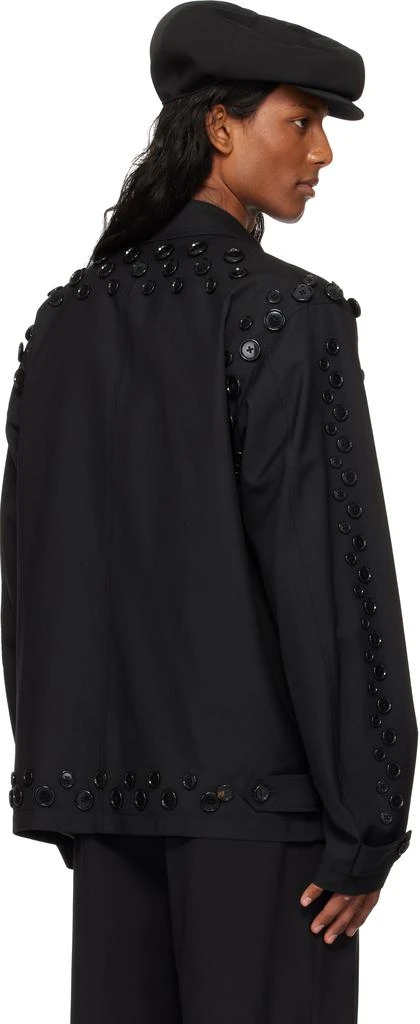 TAKAHIROMIYASHITA TheSoloist. Black Zip Up Brit Jacket 3